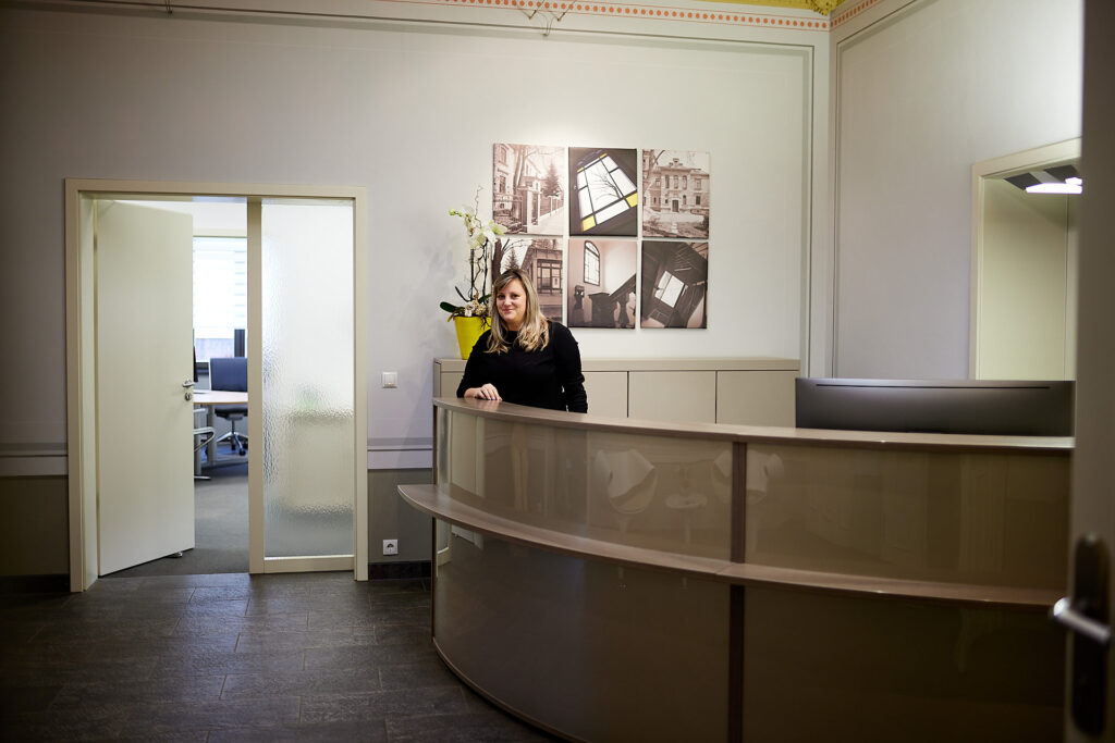 Kanzlei Büro Zwickau Empfang