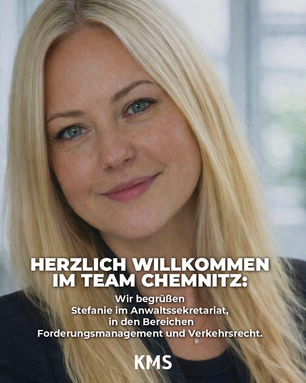 neue Mitarbeiterin im Kanzleiteam in Chemnitz: Stefanie Richter